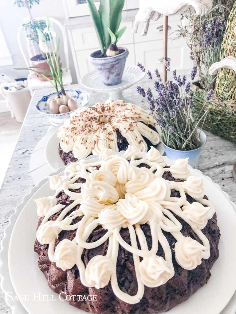 Best chocolate chip cream cheese Bundt cake recipe